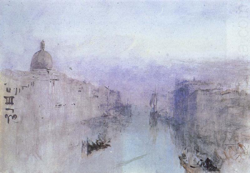 Canal, Joseph Mallord William Turner